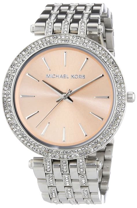 michael kors women's silver|silver designer watches for women.